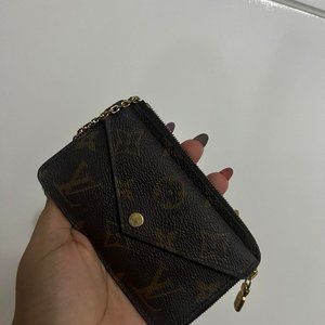Authentic Louis Vuitton LV Card holder recto verso